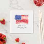 Amerikanische Flagge Napkins Serviette (Beispiel)