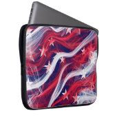 Amerikanische Flagge Neopren Laptop Sleeve (Vorne Rechts)