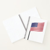 Amerikanische Flagge Notizblock (Innenseite)