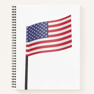 Amerikanische Flagge Notizblock