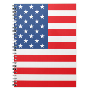 Amerikanische Flagge Notizblock
