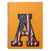 Amerikanische Flagge Notizblock (Vorderseite)