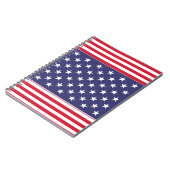 Amerikanische Flagge Notizblock (Linke Seite)