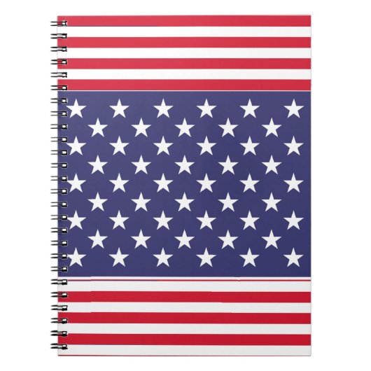 Amerikanische Flagge Notizblock (Vorderseite)