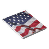Amerikanische Flagge Notizblock (angewinkelt)