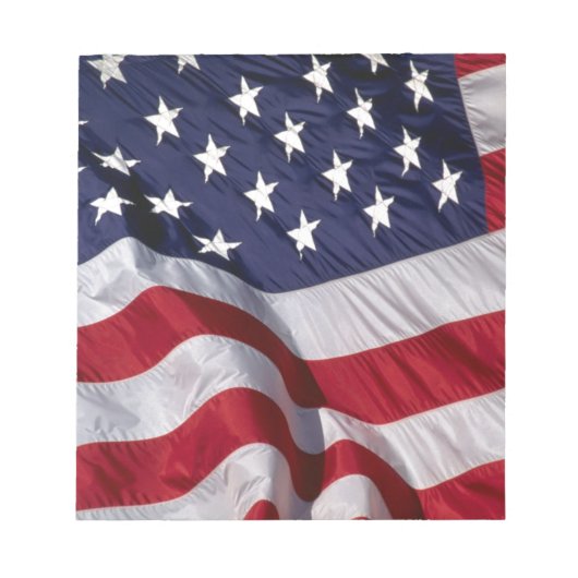 Amerikanische Flagge Notizblock (Vorderseite)