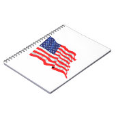 Amerikanische Flagge Notizblock (Linke Seite)