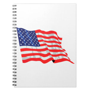 Amerikanische Flagge Notizblock