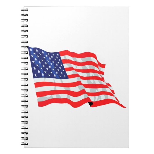 Amerikanische Flagge Notizblock (Vorderseite)