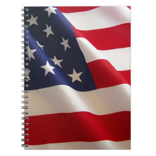 Amerikanische Flagge Notizblock