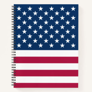 Amerikanische Flagge Notizblock