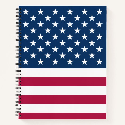 Amerikanische Flagge Notizblock (Vorderseite)