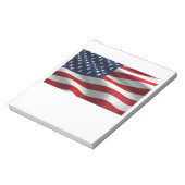 Amerikanische Flagge Notizblock (Rotiert)