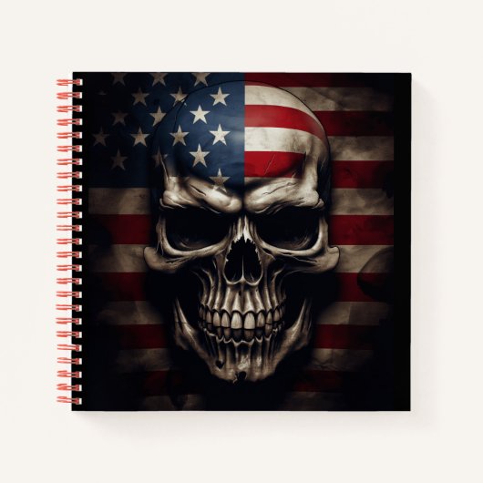 Amerikanische Flagge Notizblock (Vorderseite)