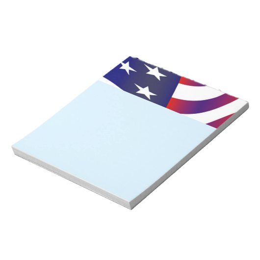 Amerikanische Flagge Notizblock (Rotiert)