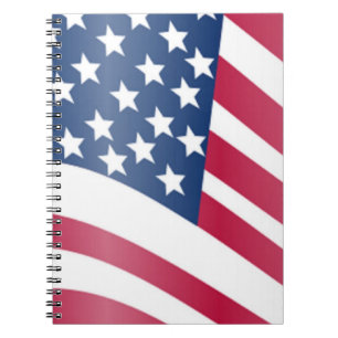 AMERIKANISCHE FLAGGE NOTIZBLOCK