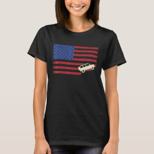 Amerikanische Flagge Offroad Patriotic Off Road 4x T-Shirt