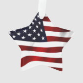Amerikanische Flagge Ornament (Rückseite)