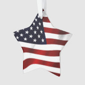 Amerikanische Flagge Ornament (Vorderseite)