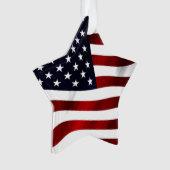 Amerikanische Flagge Ornament (Vorderseite)