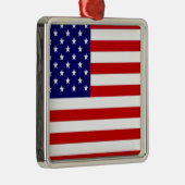 Amerikanische Flagge Ornament Aus Metall (Rechts)