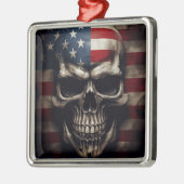 Amerikanische Flagge Ornament Aus Metall (Links)