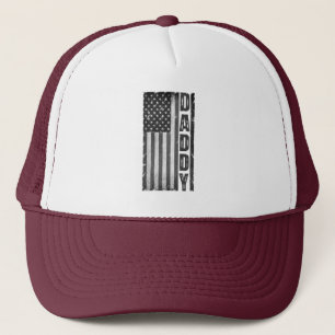 AMERIKANISCHE FLAGGE, PAPA, VATERTAG, PATRIOTISCHE TRUCKERKAPPE