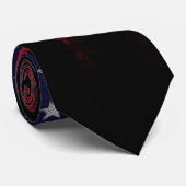 Amerikanische Flagge Patriot Krawatte (Gerollt)