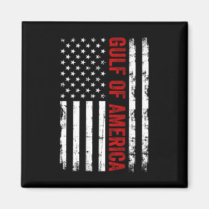 Amerikanische Flagge Patrioti im Golf von Amerika Magnet