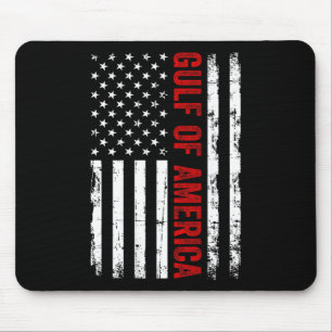 Amerikanische Flagge Patrioti im Golf von Amerika Mousepad