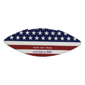 Amerikanische Flagge Patriotic 4. Juli Custom Football (Panel)