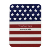 Amerikanische Flagge Patriotic 4. Juli Custom Magnet (Vertikal)