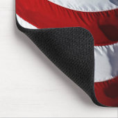 Amerikanische Flagge Patriotic Beauty Mousepad (Ecke)