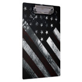 Amerikanische Flagge Patriotic Industrial Klemmbrett (Rechts)