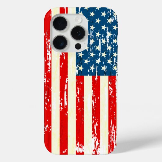Amerikanische Flagge Patriotic Red White Blue beun Case-Mate iPhone Hülle (Rückseite)