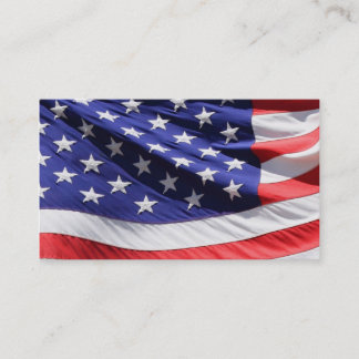 Amerikanische Flagge| Patriotic Soldier Veteran Mi Visitenkarte