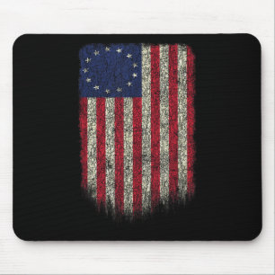 Amerikanische Flagge Patriotisch 1776 Betsy Ross U Mousepad
