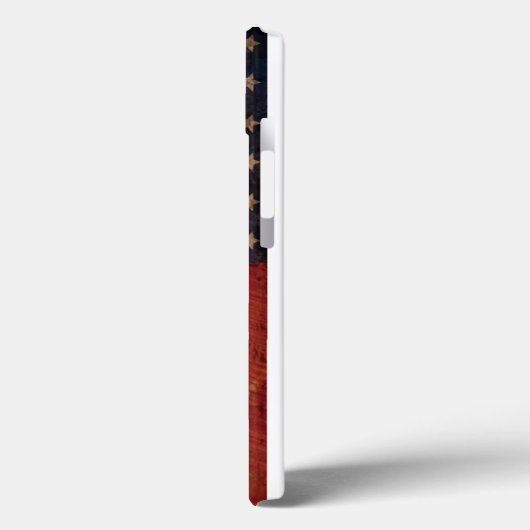 Amerikanische Flagge patriotisch Case-Mate iPhone Hülle (Rückseite / Links)