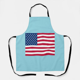 Amerikanische Flagge Patriotische Party Schürze