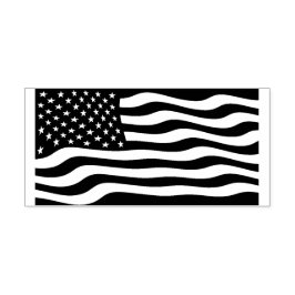 Amerikanische Flagge Permastempel