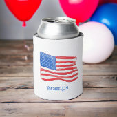 Amerikanische Flagge Personalisiert Dosenkühler