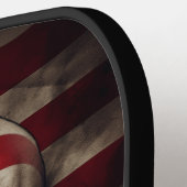 Amerikanische Flagge Pickleball Schläger (Linke Seite)