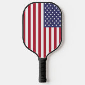 Amerikanische Flagge Pickleball Schläger (Vorderseite)