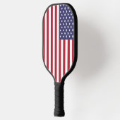 Amerikanische Flagge Pickleball Schläger (Links)