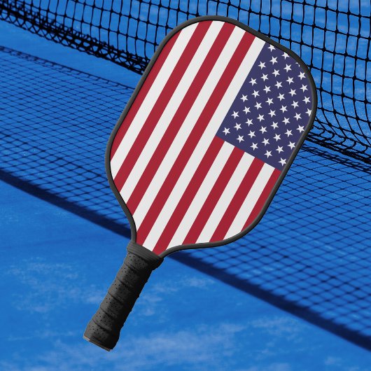 Amerikanische Flagge Pickleball Schläger