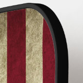 Amerikanische Flagge Pickleball Schläger (Linke Seite)