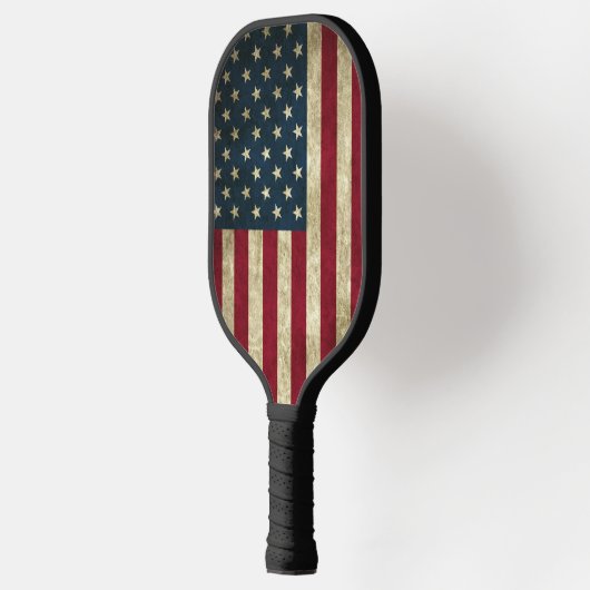 Amerikanische Flagge Pickleball Schläger (Links)