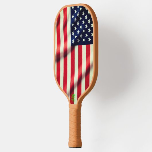 Amerikanische Flagge Pickleball Schläger (Links)