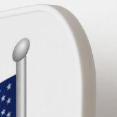 Amerikanische Flagge Pickleball Schläger (Linke Seite)