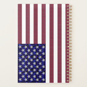 Amerikanische Flagge Planer